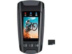 Cámara Multifuncional Para Ciclismo 4k A 60 Fps, Resistente A La Lluvia, Pantalla Ips De 5,1 Cm, Wifi, Linterna Led Para Bicicleta.