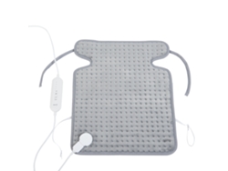 Almohadilla eléctrica Calvera lavable 80W Vlies 50x40cm Gris [en.casa] [EN.CASA]