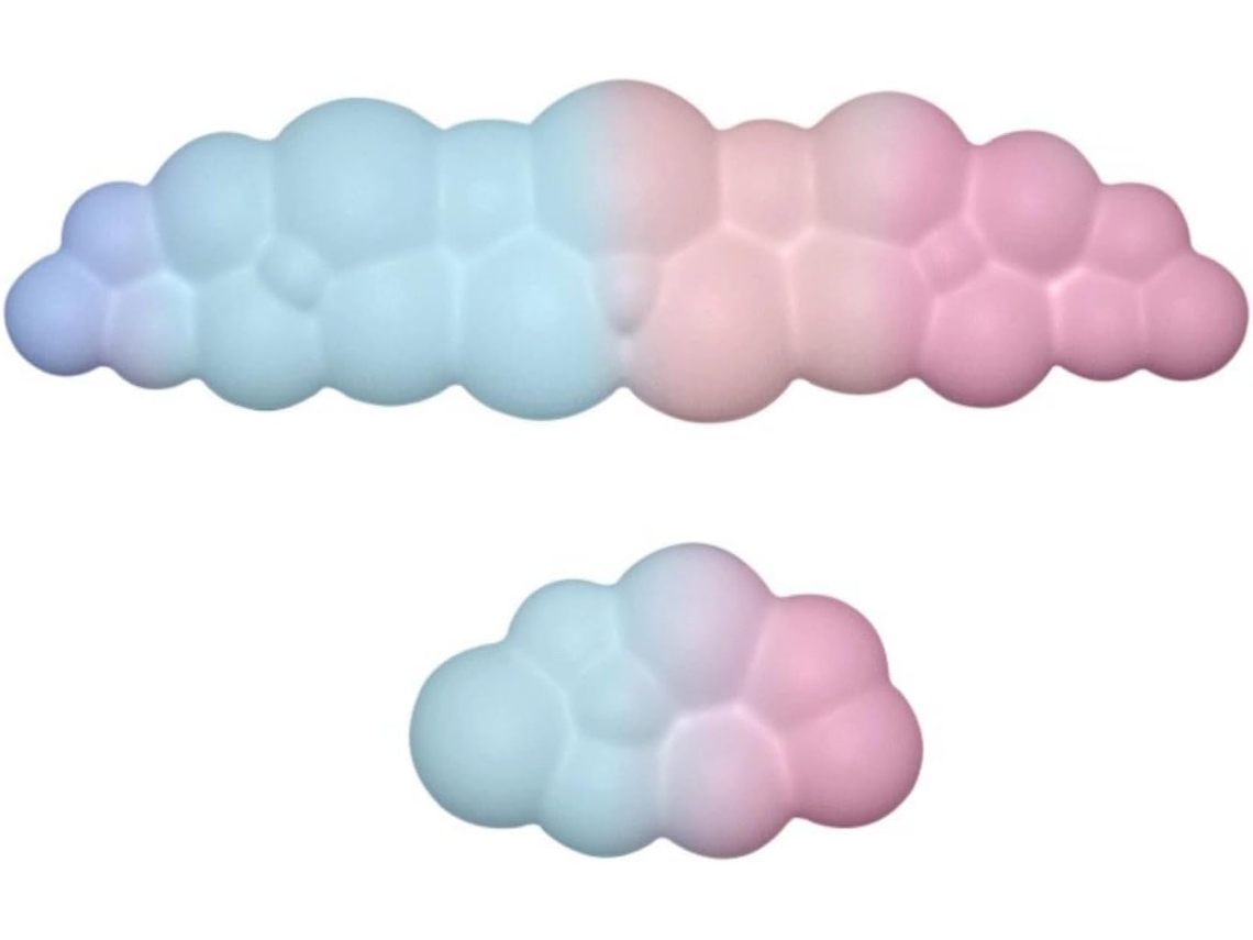 Reposamuñecas Para Teclado Con Base De Espuma Viscoelástica Antideslizante.