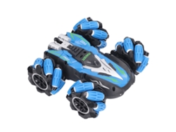 Coche Teledirigido 2.4g Con Rotación De 360°, Acrobacias Y Derrapes A Alta Velocidad Para Niños De 6 Años En Adelante - Azul