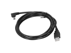Cable De Datos De Codo Izquierdo Usb2.0 Macho A Mini Usb Macho Accesorios De Disco Duro 1.8m