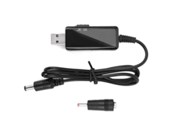 Cable Booster Usb A Dc 5v A 9v 12v Regulable Con Pantalla Digital Para Power Bank Router 5521m