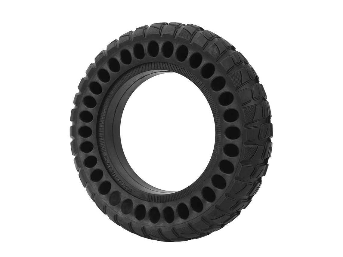 Neumático Sólido De 10 Pulgadas Para Patinete Eléctrico, Antideslizante, A Prueba De Explosiones, Con Rueda De Nido De Abeja Para Repuesto.