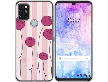 Carcasa Umidigi A9 Pro TUMUNDOSMARTPHONE Flores Vintage Multicolor