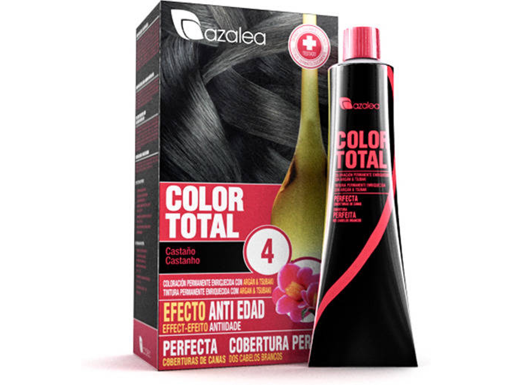Tinte de Cabello AZALEA Color Total 5.77-Castano Claro Marron Intenso