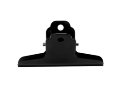 Pinza De Acero Para Papeles Y Archivos, Clip Fuerte Y Duradero, Tamaño Grande Para Oficina, Hogar Y Escuela, Negro