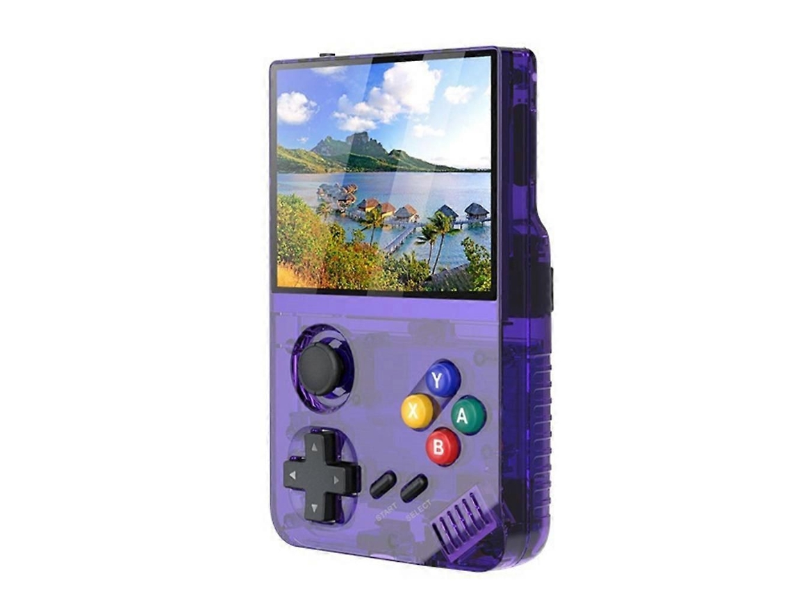 Consola de videojuegos retro M19 de 64 GB, portátil, clásica y nostálgica, con joystick 3D, hasta 25 simuladores para GOKOCO.