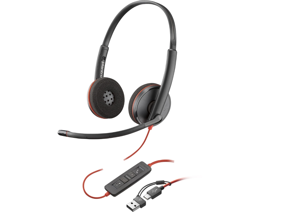 Auriculares Usb-C POLY Negro