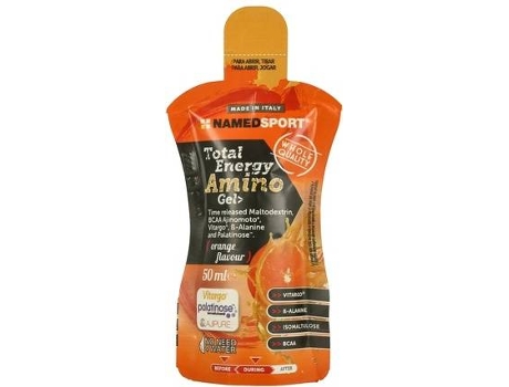 Gel Energético NAMEDSPORT Total Energy Amino Gel Orange Flavour (50ml)