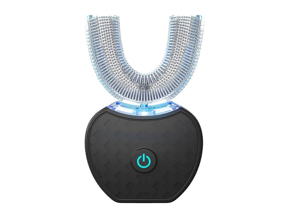 Escova De Dentes Elétrica Automática 360, Em Forma De U (preta)