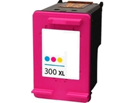 Cartucho de tinta HP reciclado N 300 XL Tricolor Cc644Ee