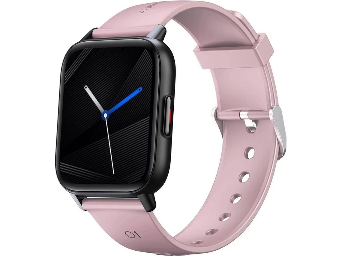 Reloj inteligente Yizhood resistente al agua con pantalla LCD HD, monitor de salud, actividad física y sueño (rosa)