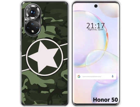 Carcasa Huawei Nova 9 / Honor 50 5G TUMUNDOSMARTPHONE Camuflaje 01 Multicolor