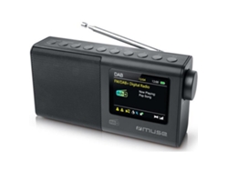 Radio Digital Portátil Negro M117Db