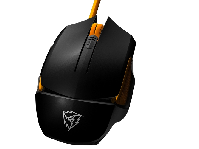 Ratón THUNDERX3 TM10OR (Óptico - 3000 dpi - Gris)