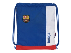Bolsa Mochila con Cuerdas F.C. BARCELONA Azul Granate 35 x 40 x 1 cm