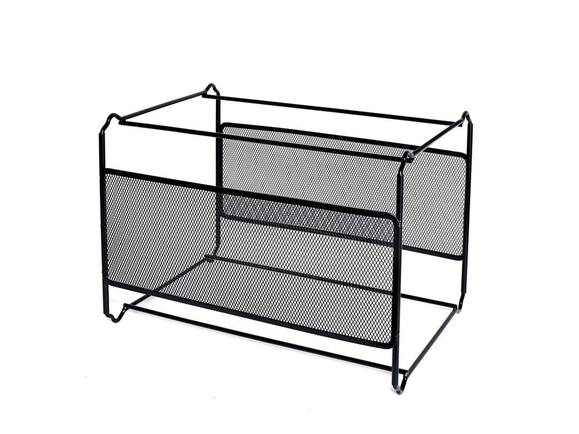 2026rebe-marco De Archivos Suspendidos Linjou De Metal, Organizador Moderno, Fácil De Montar (negro), Tamaño Carpeta Fc