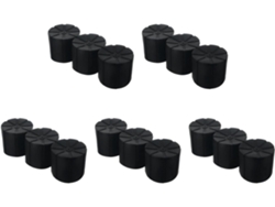 Juego de 15 tapas universales de silicona impermeables para lentes SFUSHOS