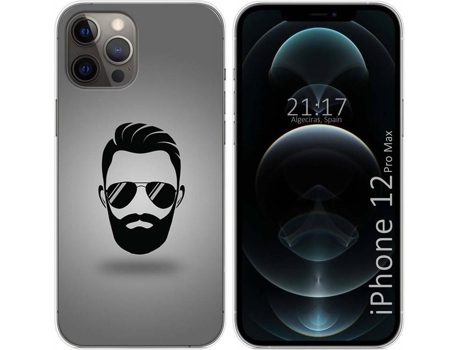 Carcasa iPhone 12 Pro Max (6.7) TUMUNDOSMARTPHONE Barba Multicolor