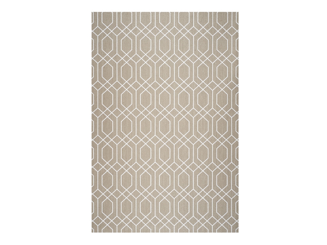 Alfombra Vinílica Deblon Antideslizante Interior y Exterior STORESDECO (PVC - 80 x 150 cm - Blanco)