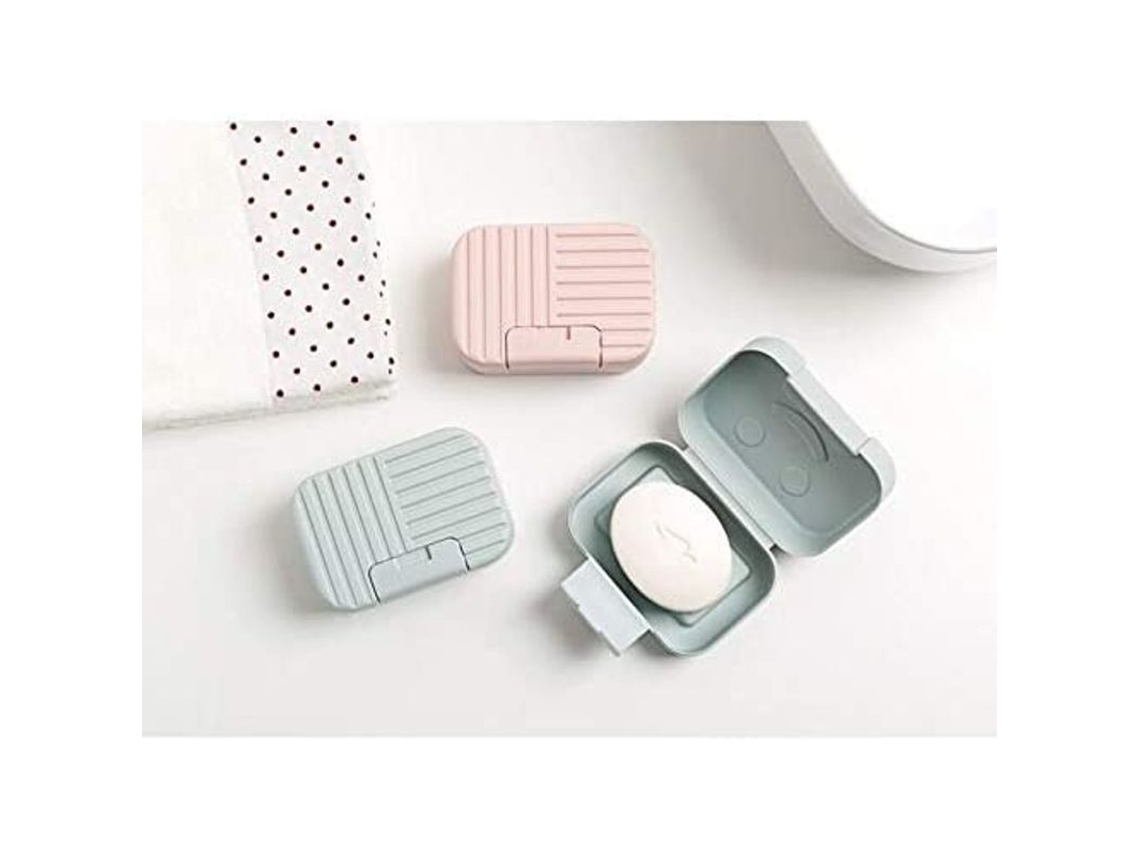 Jabonera De Viaje (paquete De 2), Recipiente Ideal Para Regalos Y Viajes.