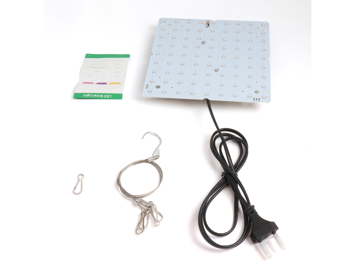 Panel de luz LED de espectro completo para el cultivo de suculentas de interior y el crecimiento vegetativo.