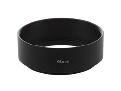 2026-capucha De Objetivo Metálico De Montaje Por Tornillo 62mm Compatible Con Cámara De Video Digital