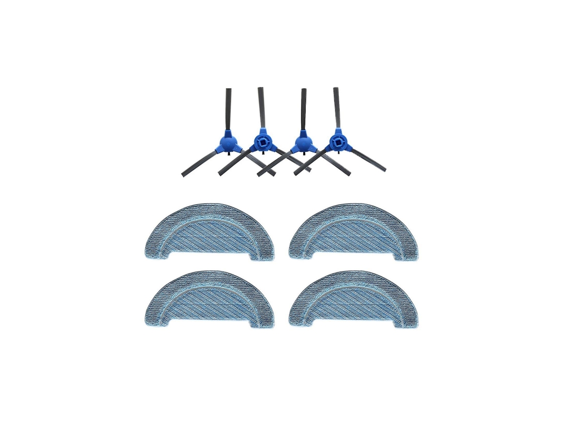 Repuestos para aspiradora robot Conga 1090: cepillo lateral, mopa, paño