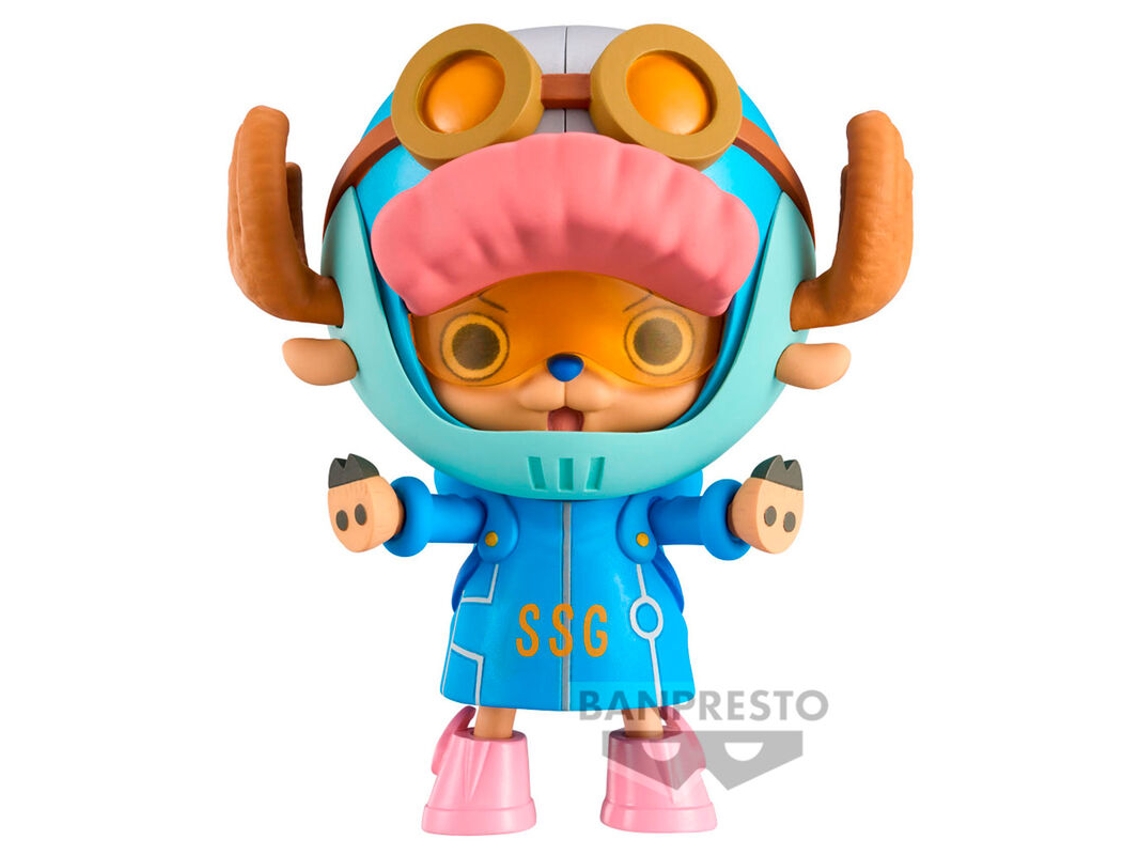 Figura de acción de One Piece, Tony Tony Chopper, cabeza de huevo, 8 cm, B.active