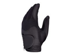 Guante De Golf Para Mano Izquierda Poliéster Elástico Transpirable Lavable Unisex Negro Talla M