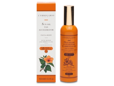 L'ERBOLARIO Aceito Solar Acelerador Del Bronceado Spf 15 100 Ml