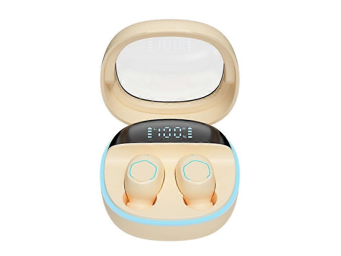 Auriculares Bluetooth transparentes Hengrongshen, auriculares intraaurales inalámbricos de alta fidelidad para juegos y deportes.