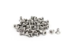 Paquete de 50 piezas de acero inoxidable - Accesorios para muebles y decoración del hogar CHABERLU