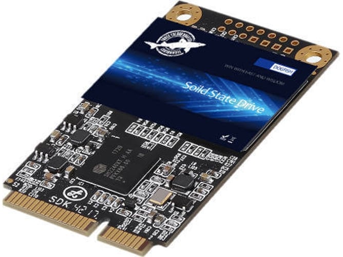 Disco SSD Interno DOGFISH mSATA Blue 240GB 3D NAND SATA (240 GB - SATA III - 6 Gb/s)