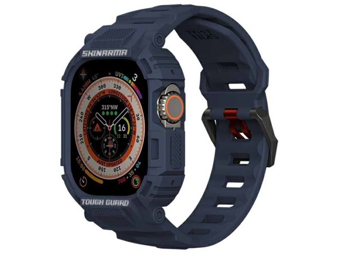 Correa Skinarma para Apple Watch 49 mm Mecha 2 en 1 con funda protectora