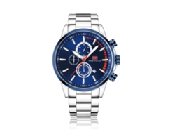 Relógio De Pulso Quartz Para Mulher Zhoulianfa Estilo Casual Moda Com Mostrador Redondo Vermelho