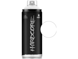 Spray MONTANA COLORS Hardcore Satin White (400 ml - Blanco)