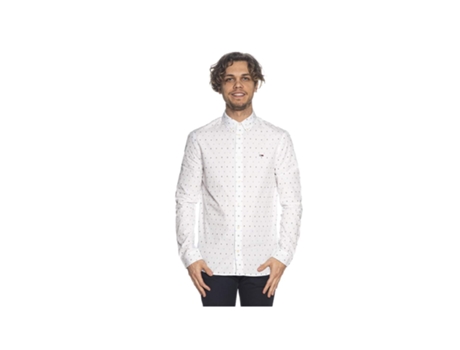 Camisa TOMMY JEANS para Hombre (XS - Blanco)