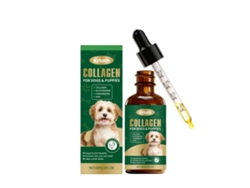 Gotas de colágeno para perros: apoyo para huesos y piel.