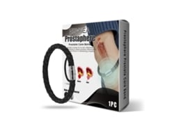 Pulsera de hombre con dije de acero inoxidable dorado