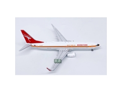 Modelo de simulación del Boeing 737-800 de QANTAS en aleación metálica, escala 1/400