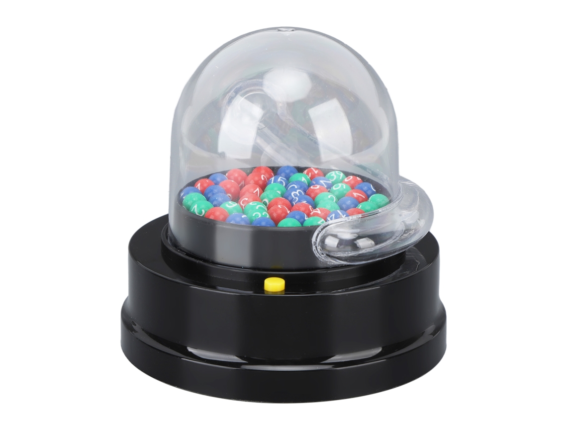 Mini Máquina Eléctrica Portátil Para Sorteos De Bolas De La Suerte Para Lotería Y Números De La Suerte.