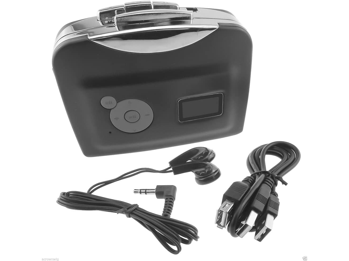 Reproductor De Casetes Usb De Plástico Para Audio Mp3 A Memoria Usb