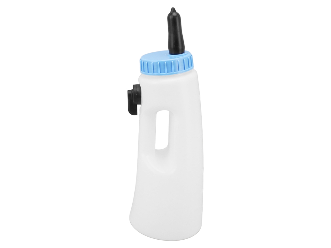 Biberón Vertical Para Terneros De 2,5 L Con Asa, Material Pe, Cierre Hermético.