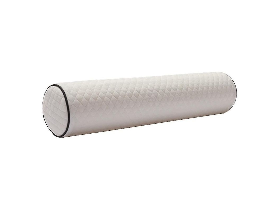 Dan26-almohada Cilíndrica De Espuma De Memoria Para Dolor De Cuello Y Columna - Lavable Y Portátil