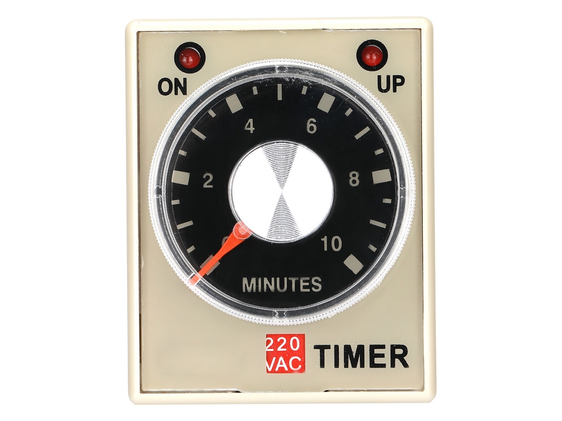Relé De Retardo De Tiempo Ah3-3 De 220 Vca, Retardo De Activación De 10 M, Bajo Consumo De Energía, Alta Calidad.