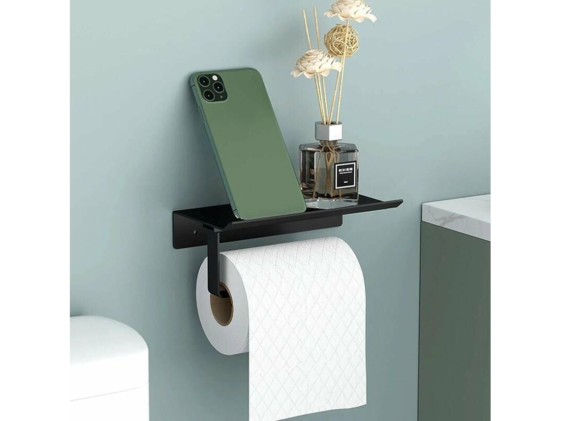 Toallero de papel de aluminio - Con amplios estantes