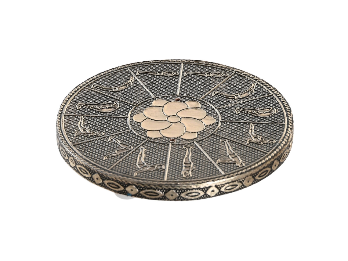 Soporte DKD Home Decor Incienso Madera Aluminio 10 x 10 x 1 cm Indio