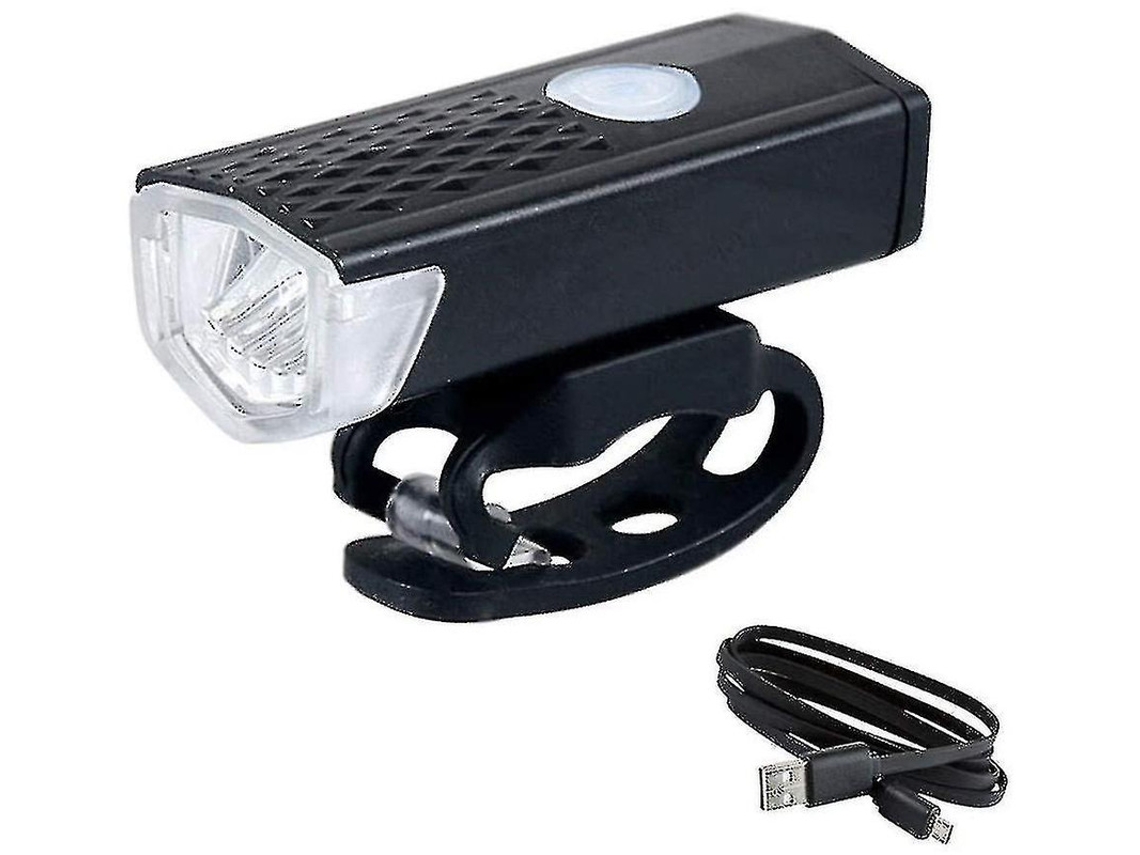 Faro delantero para bicicleta de 300 lúmenes, 3 modos, fácil instalación, color negro, Yizhood