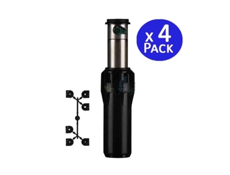 Aspersor Turbina I-25 Acero HUNTER 11,9 a 21,6 M Pack 4 HUNTER